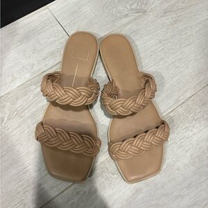 Dolce Vita Braided Tan Sandals
